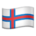 🇫🇴 flag: Faroe Islands display on Apple